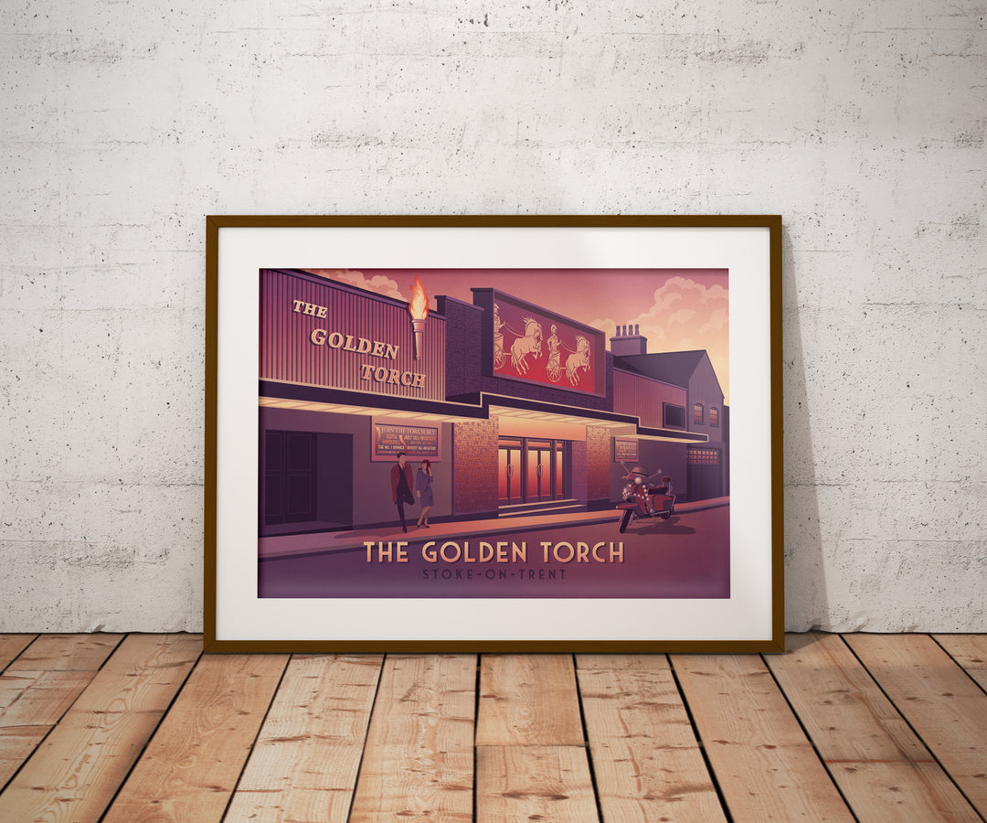 Golden Torch Nightclub Poster