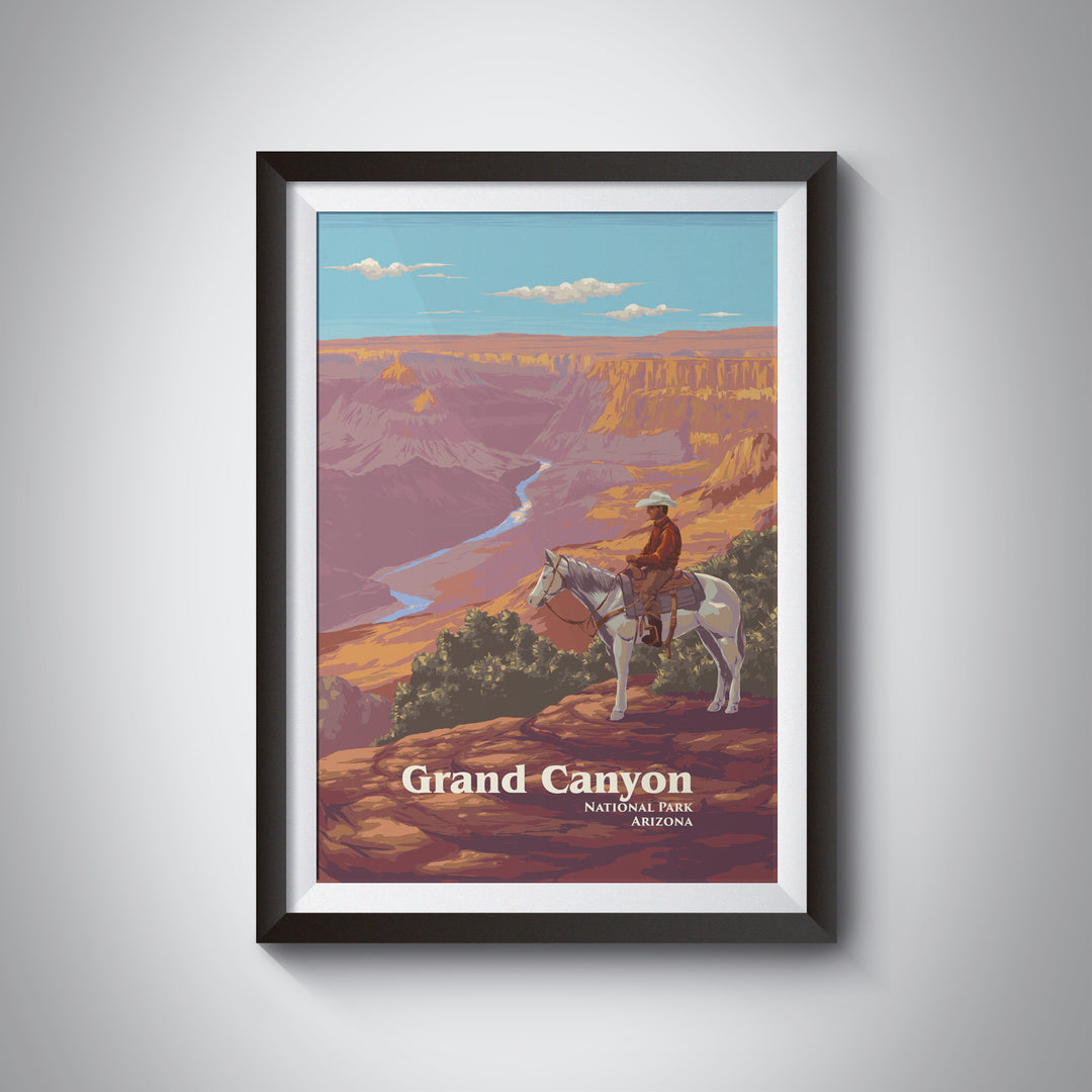 Grand Canyon National Park Travel Poster