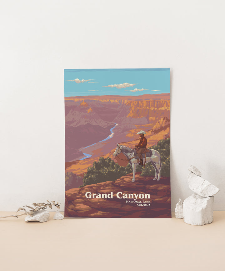 Grand Canyon National Park Travel Poster