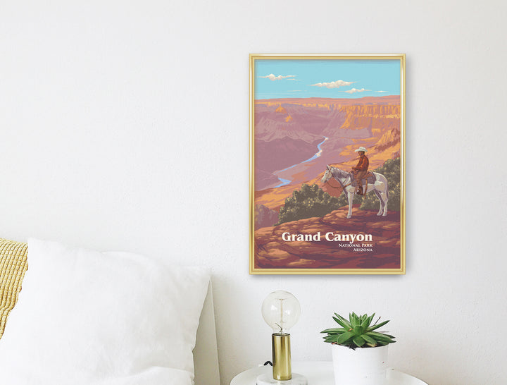 Grand Canyon National Park Travel Poster