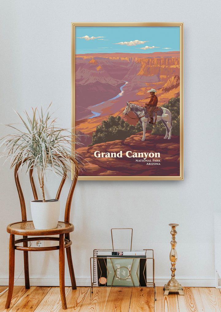 Grand Canyon National Park Travel Poster