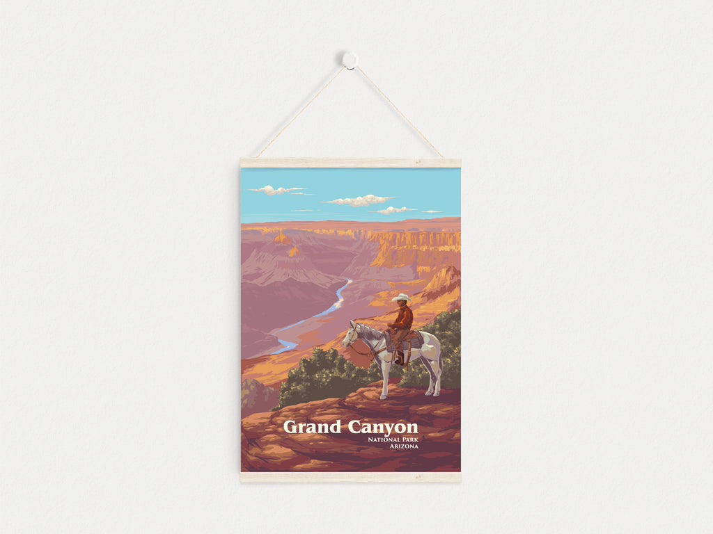 Grand Canyon National Park Travel Poster – Bucket List Prints