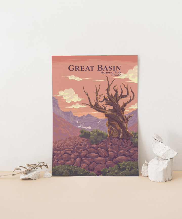 Great Basin National Park Travel Poster