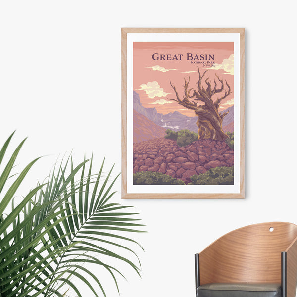 Great Basin National Park Travel Poster