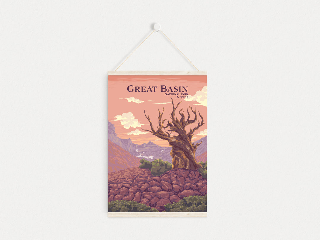 Great Basin National Park Travel Poster