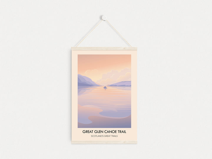 Great Glen Canoe Trail Scotland's Great Trails Poster