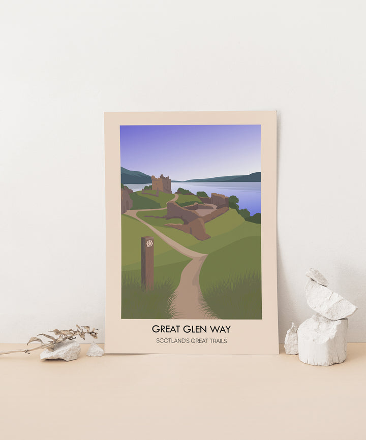 Great Glen Way Scotland's Great Trails Poster