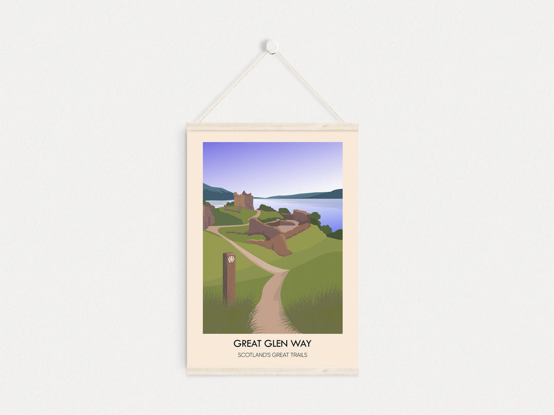 Great Glen Way Scotland's Great Trails Poster