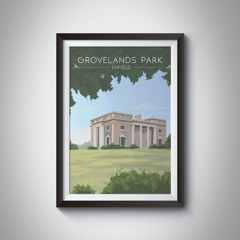 Grovelands Park Travel Poster