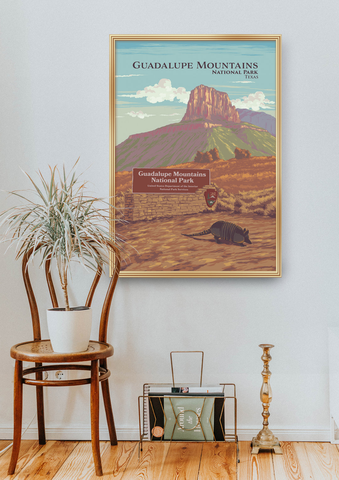 Guadalupe Mountains National Park Travel Poster