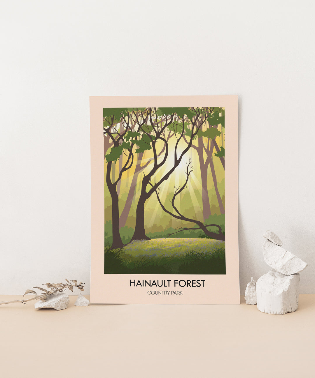 Hainault Forest Country Park Travel Poster