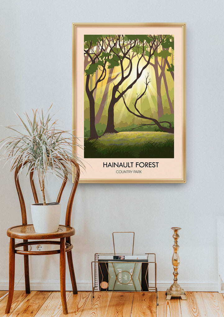 Hainault Forest Country Park Travel Poster