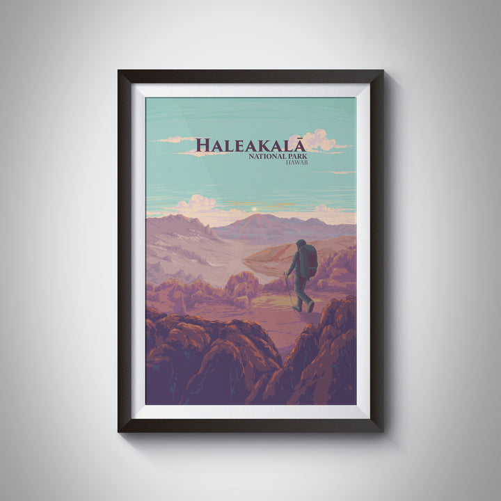 Haleakalā National Park Travel Poster