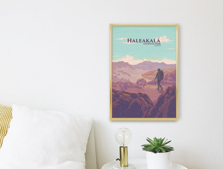 Haleakalā National Park Travel Poster