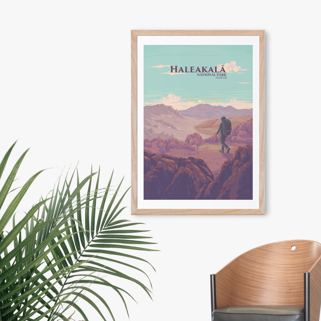 Haleakalā National Park Travel Poster