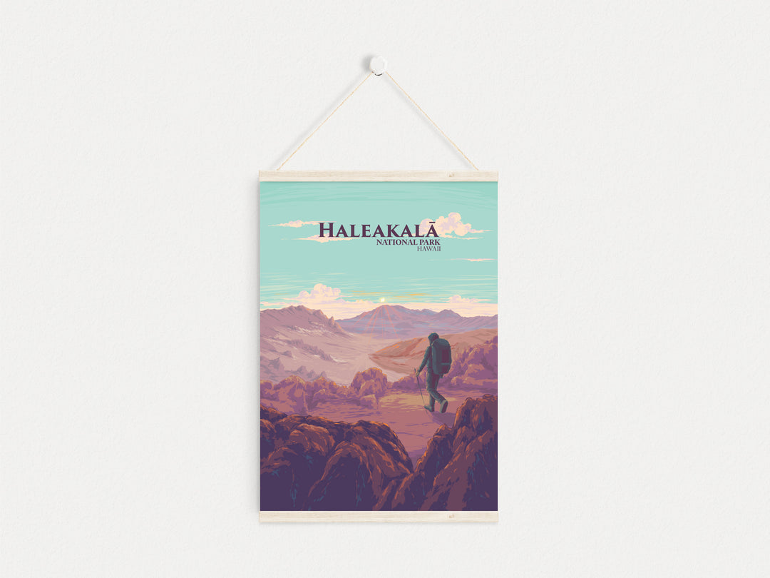 Haleakalā National Park Travel Poster