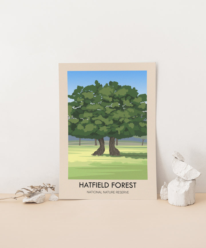 Hatfield Forest Travel Poster