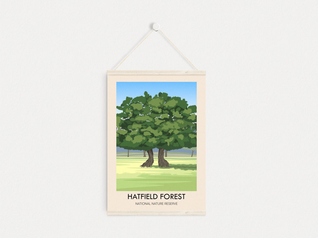 Hatfield Forest Travel Poster