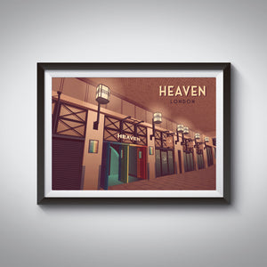 Heaven Nightclub London Poster
