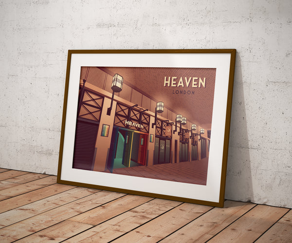 Heaven Nightclub London Poster