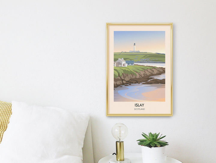 Islay Scotland Travel Poster