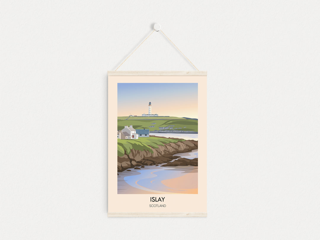 Islay Scotland Travel Poster