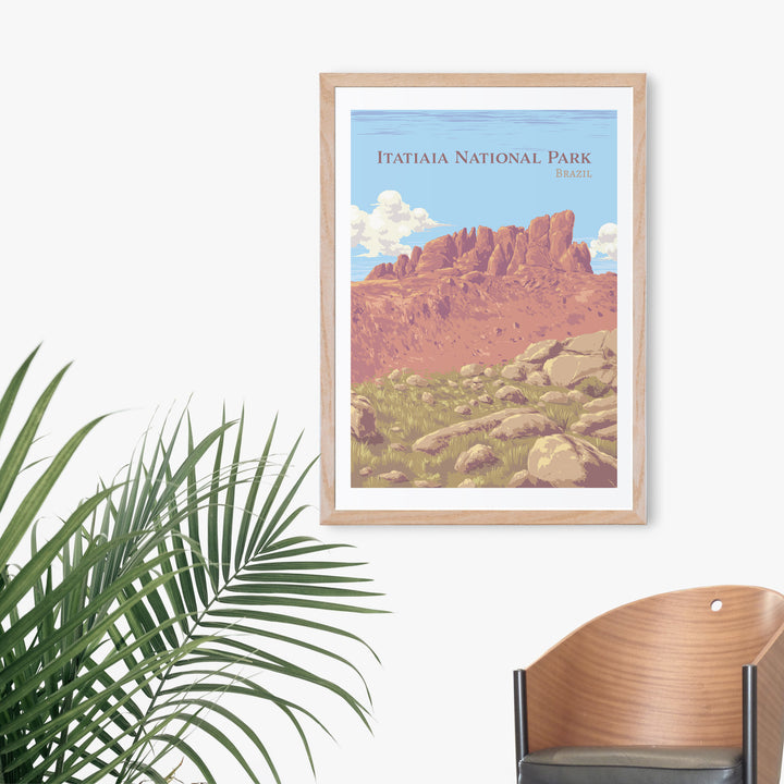 Itatiaia National Park Brazil Travel Poster