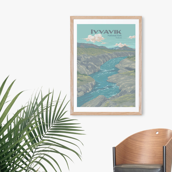 Ivvavik National Park Canada Travel Poster