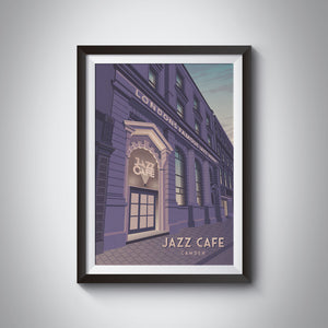 Jazz Cafe Camden London Travel Poster