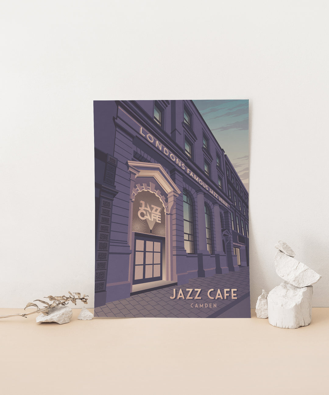 Jazz Cafe Camden London Travel Poster