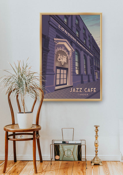 Jazz Cafe Camden London Travel Poster