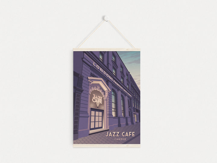 Jazz Cafe Camden London Travel Poster