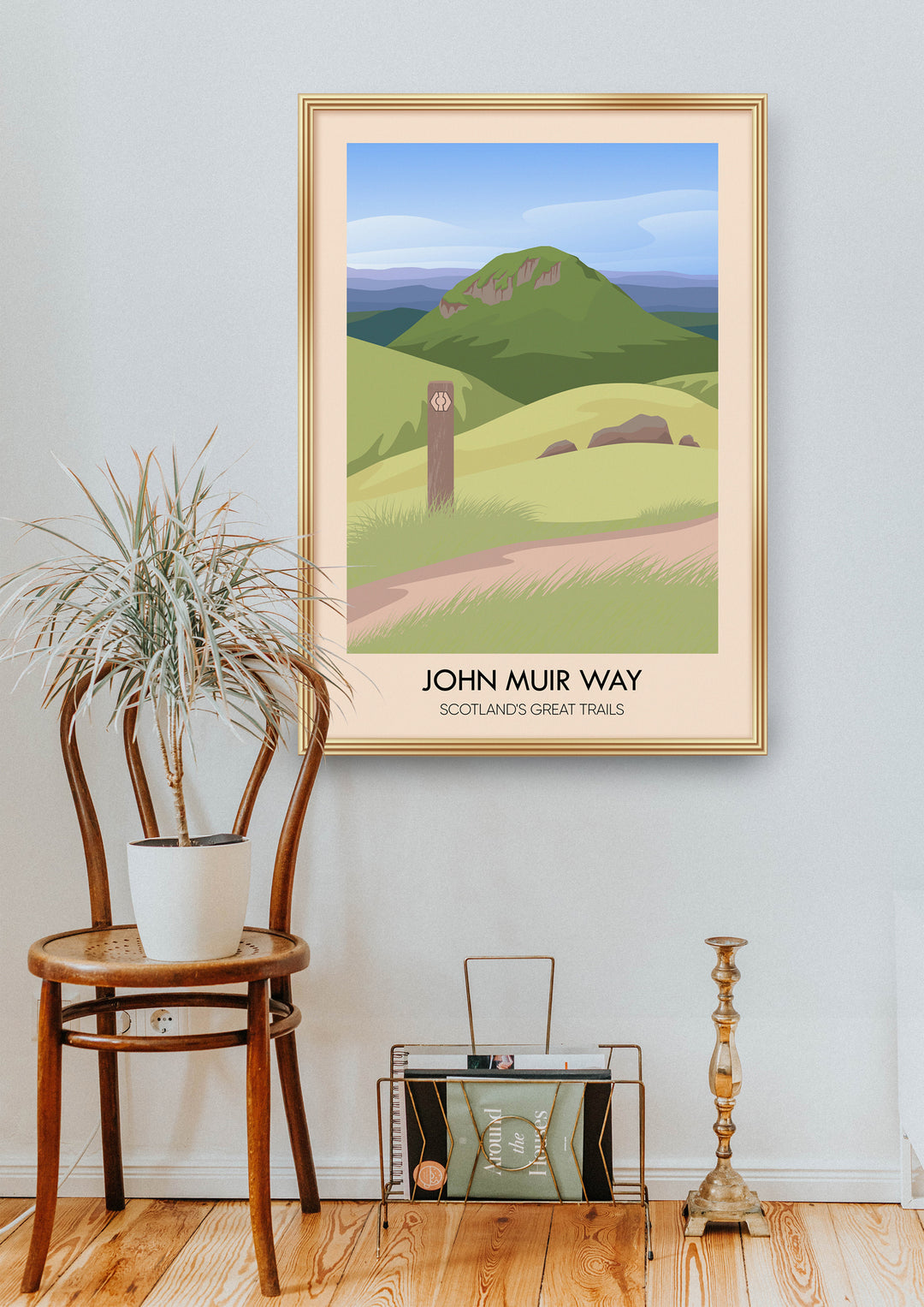 John Muir Way Scotland's Great Trails Poster