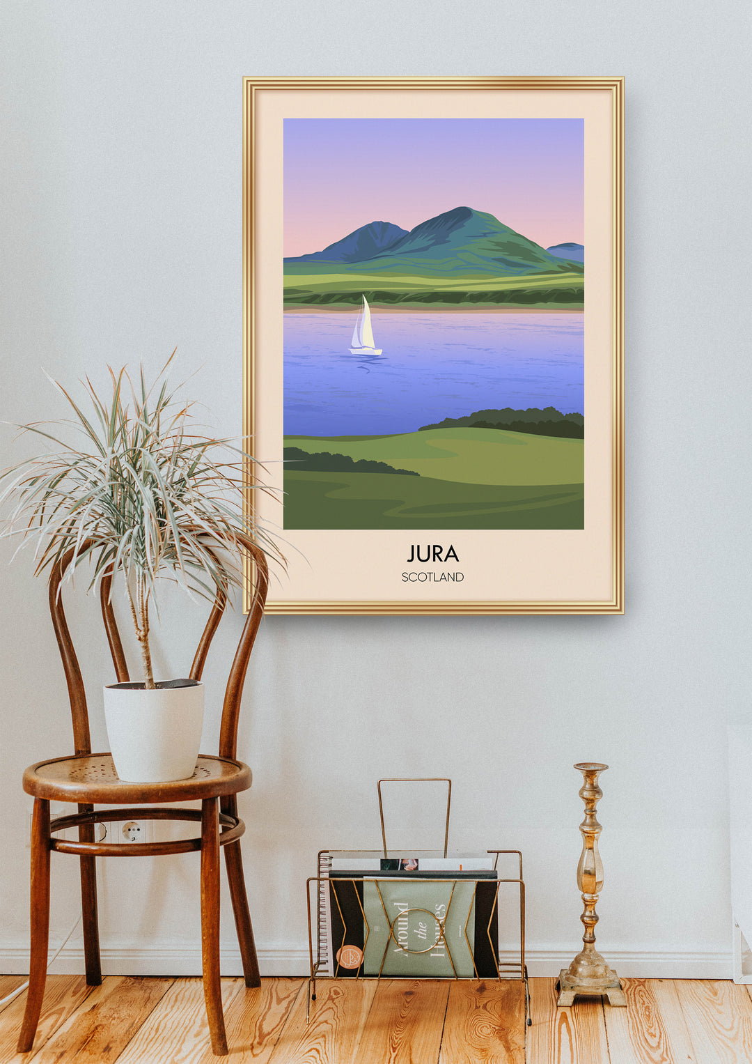 Jura Scotland Travel Poster