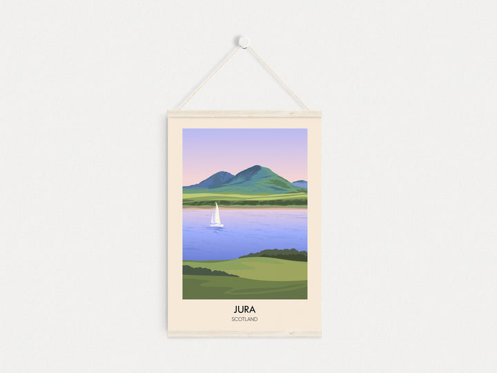 Jura Scotland Travel Poster