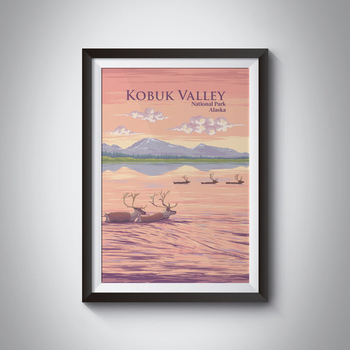 Kobuk Valley National Park Travel Poster