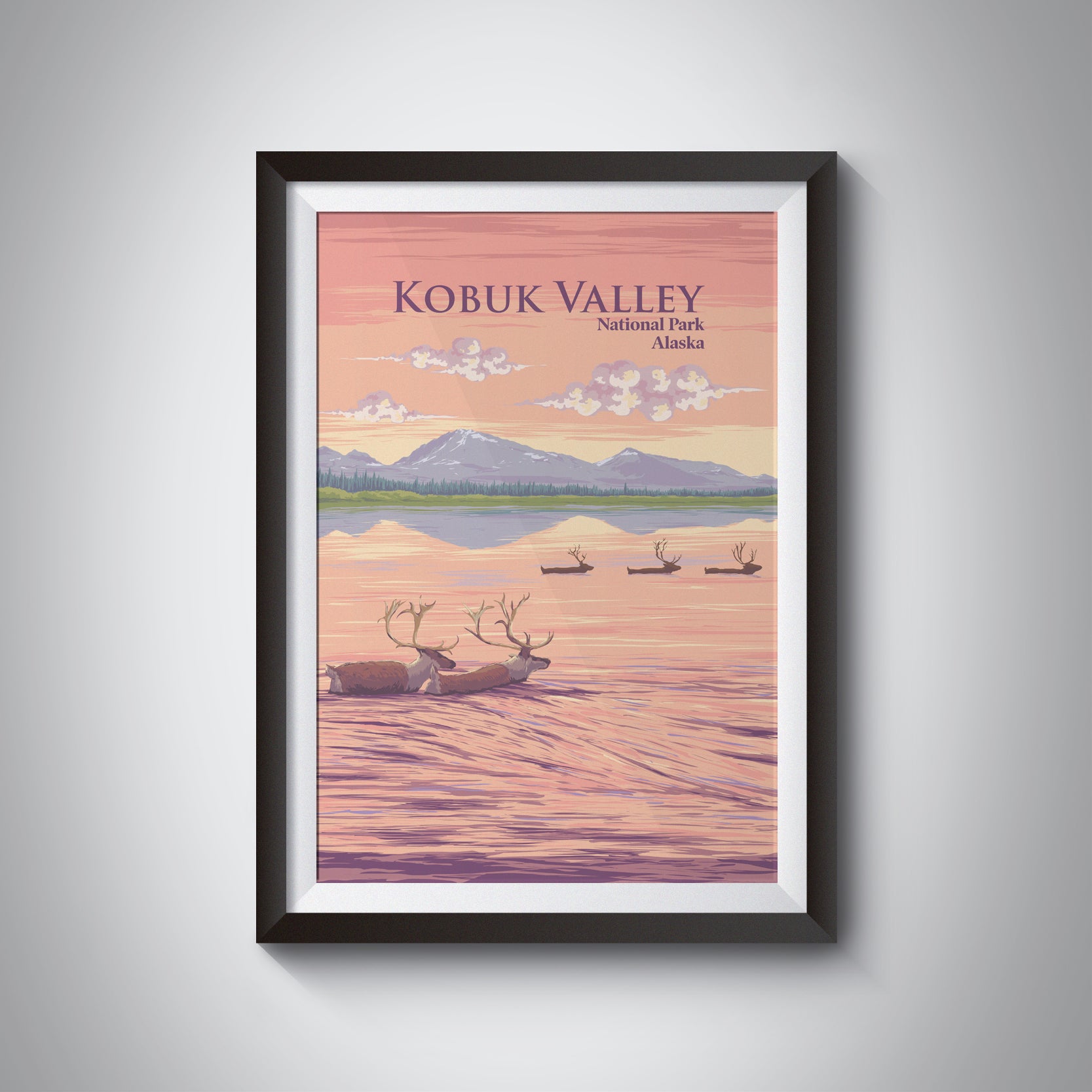 Kobuk Valley National Park Travel Poster