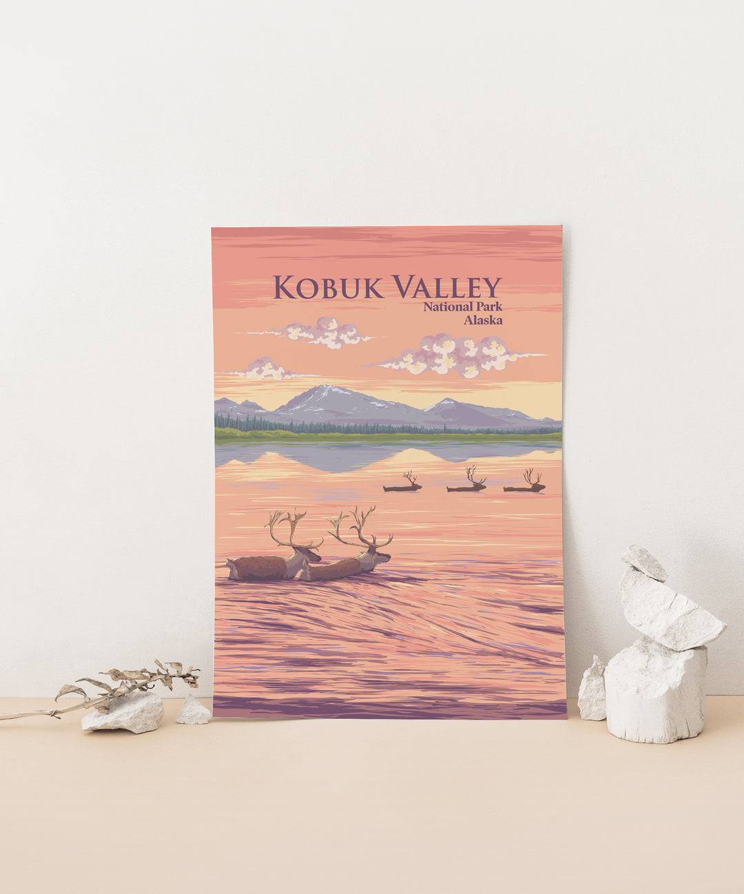 Kobuk Valley National Park Travel Poster