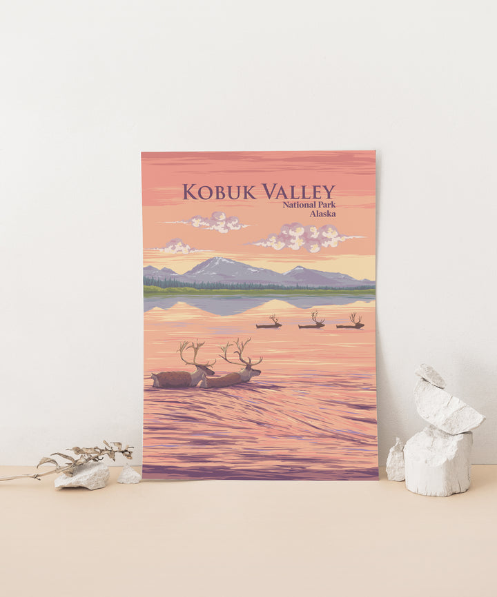 Kobuk Valley National Park Travel Poster