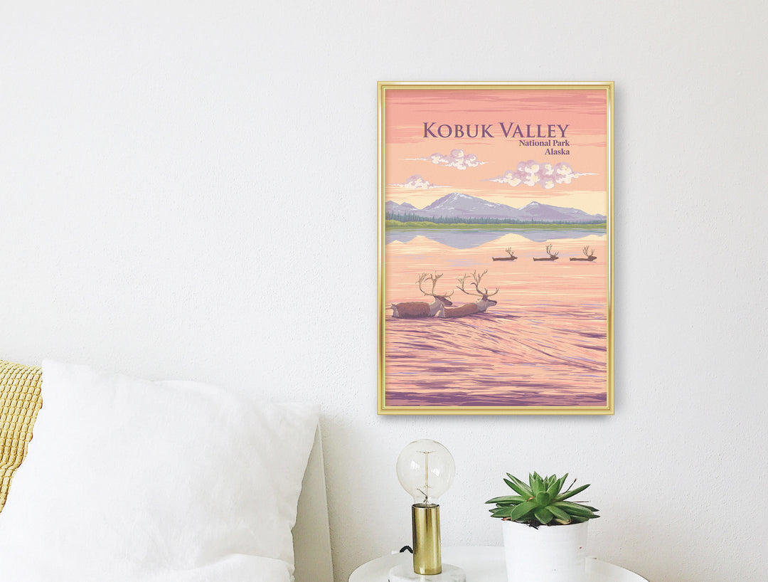 Kobuk Valley National Park Travel Poster