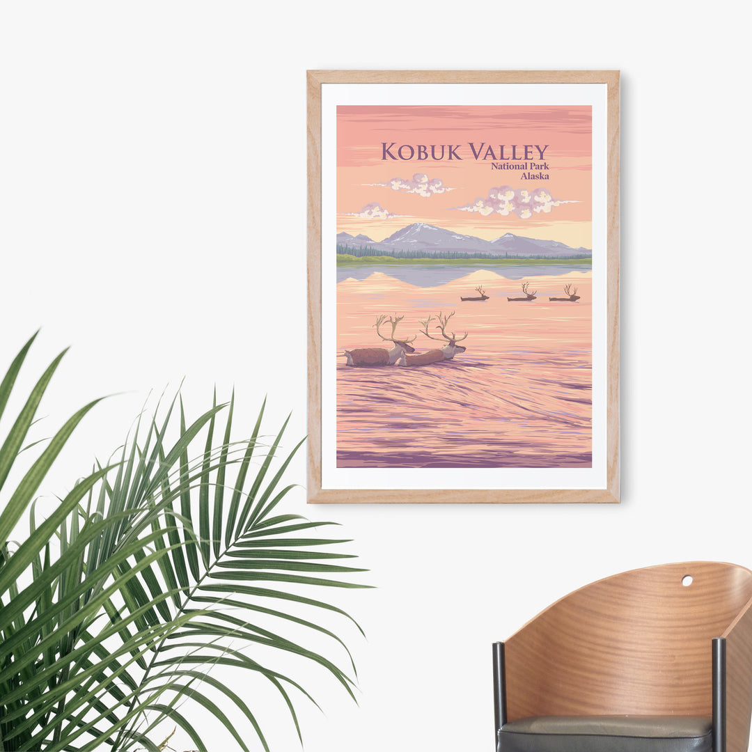 Kobuk Valley National Park Travel Poster