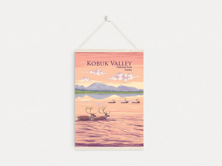 Kobuk Valley National Park Travel Poster