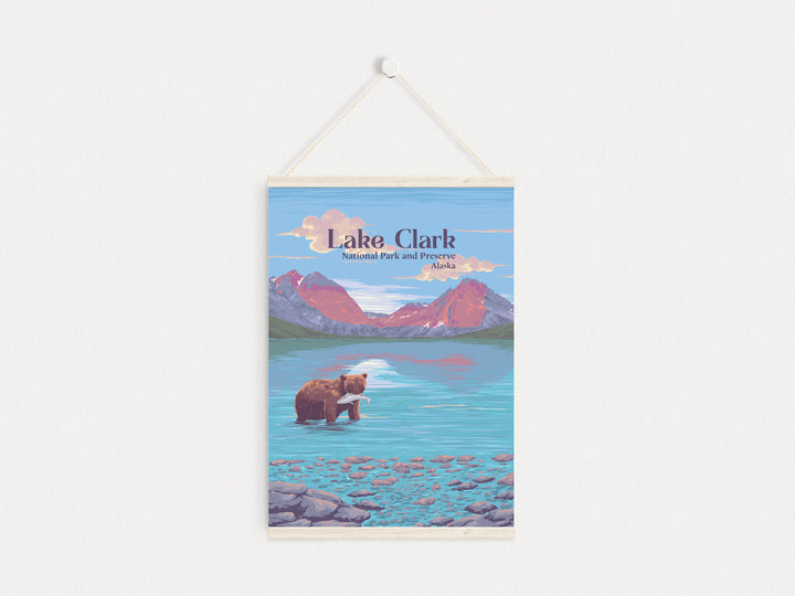 Lake Clark National Park and Preserve Travel Poster