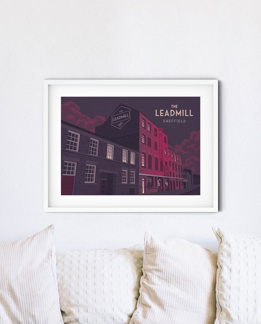 Leadmill Sheffield Travel Poster