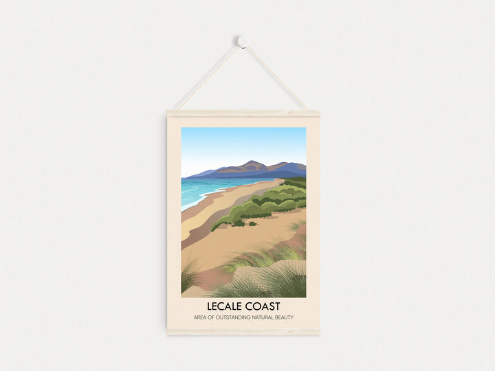 Lecale Coast AONB Travel Poster