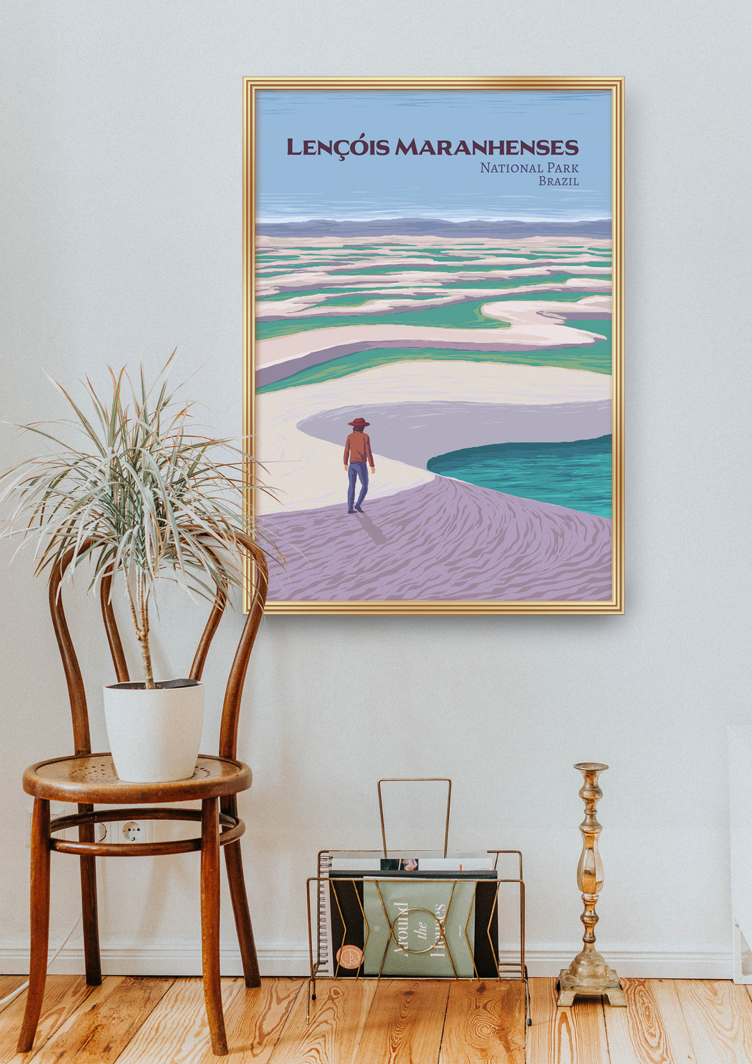 Lençóis Maranhenses National Park Travel Poster