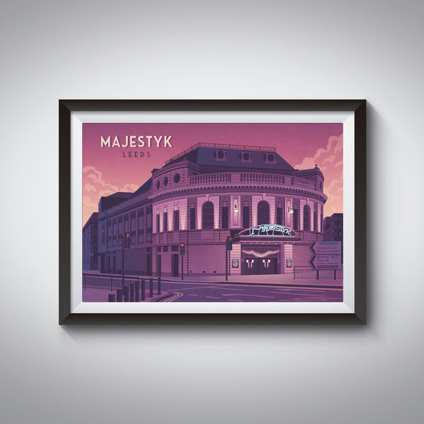 Majestyk Nightclub Leeds Poster