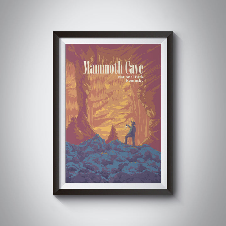 Mammoth Cave National Park Travel Poster