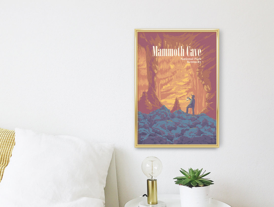 Mammoth Cave National Park Travel Poster