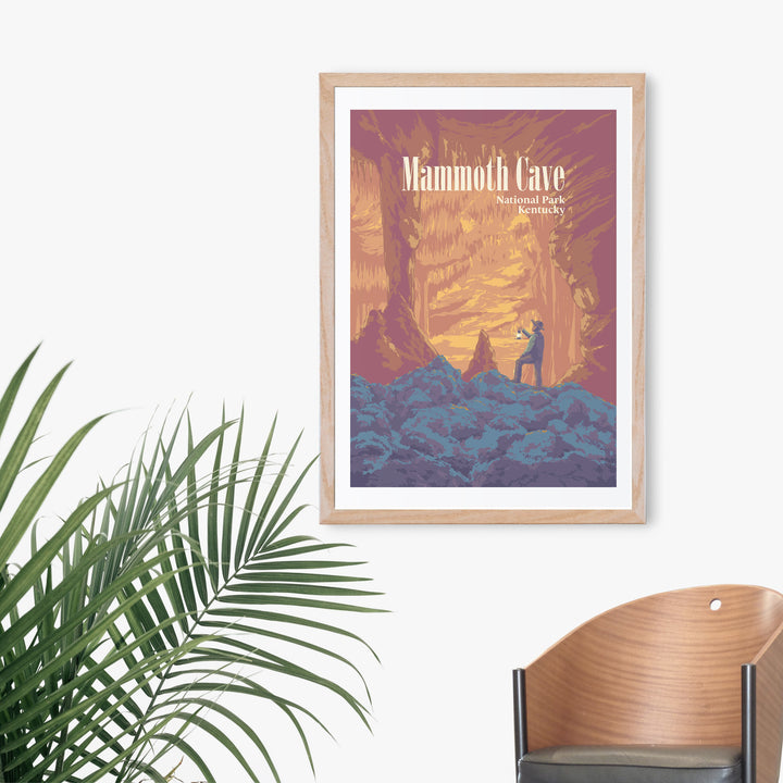 Mammoth Cave National Park Travel Poster